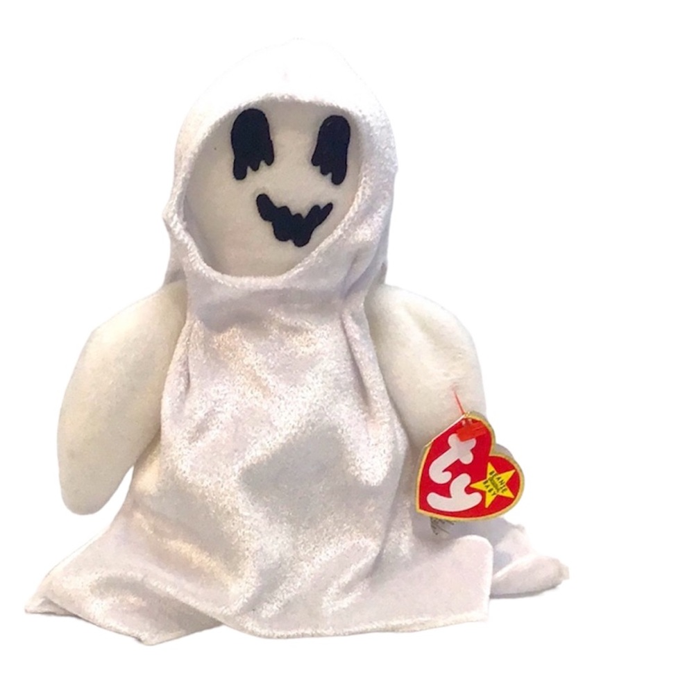 🍄 TY “Sheets” Beanie Baby Ghost - NWT